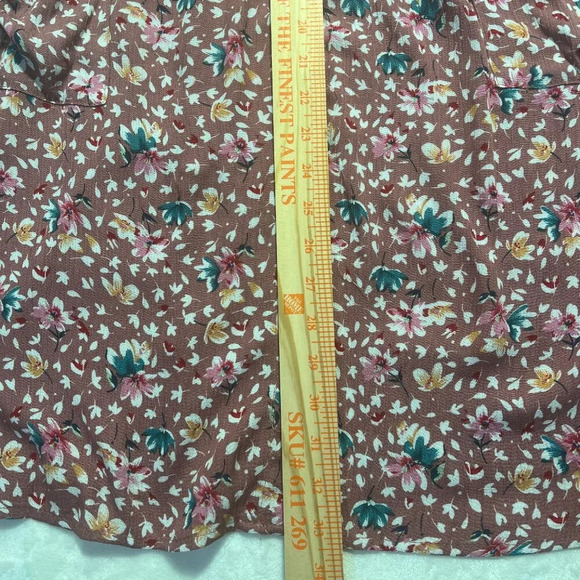 HAYDEN Girls Mauve Floral Print Babydoll Dress XL NWT - Picture 9 of 9